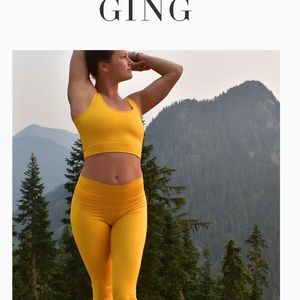 WAHI yoga Land and Sea Leggings